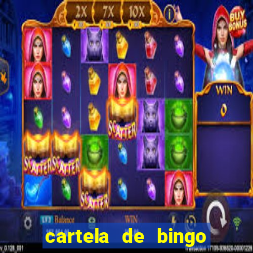 cartela de bingo 75 para imprimir